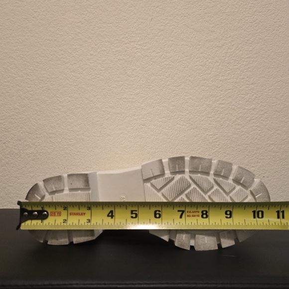 IDIFU White Combat Boots - Picture 7 of 8